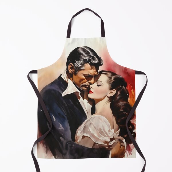 Item preview, Gone with the Wind - Rhett Butler and Scarlet O'Hara - Watercolor - Digital Art designed and sold by SeraphimDesigns.