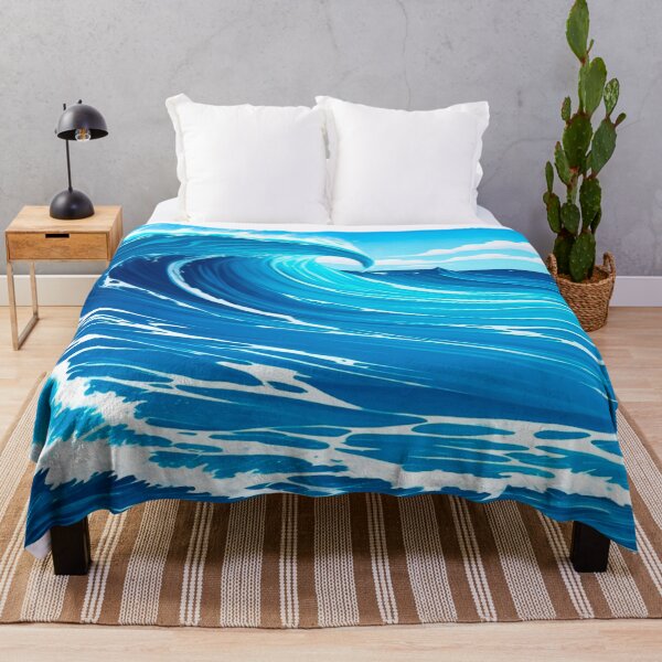 Item preview, Blue Ocean Waves designed and sold by Timegraf.