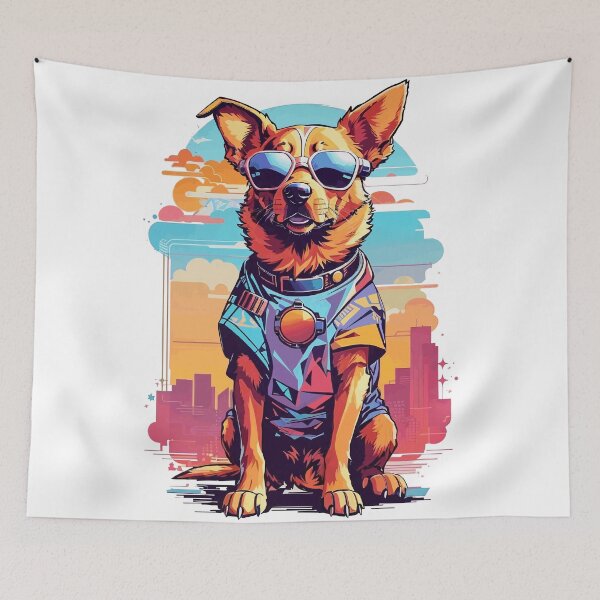 Item preview, Dog, Future, Cyberpunk #2 designed and sold by MarcioCellos.