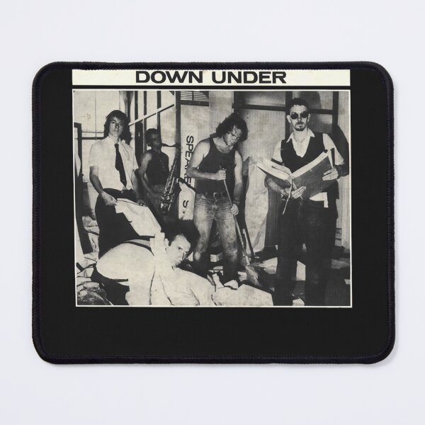 Item preview, Men At Work Down Under Australian Rock Band Seventies designed and sold by NathanielDavie.