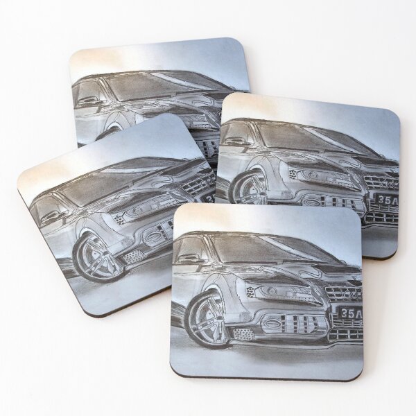 Item preview, Beautiful Car Pencil Art designed and sold by MubaraksArt.