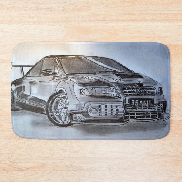 Item preview, Beautiful Car Pencil Art designed and sold by MubaraksArt.