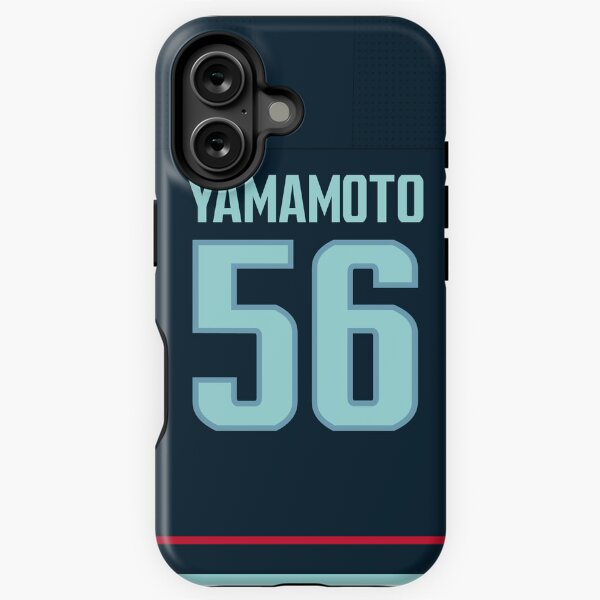 Item preview, Seattle Kraken Kailer Yamamoto Home Jersey Back Phone Case designed and sold by IAmAlexaJericho.