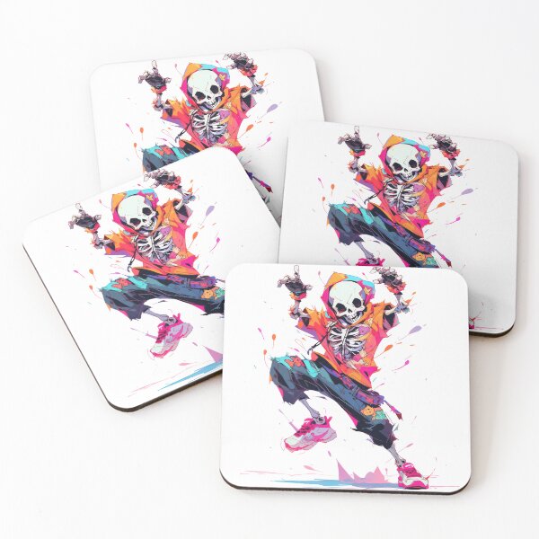 Item preview, Boney Boogie: Skeleton's Spectrum Shimmy designed and sold by KaleidoKiosk.