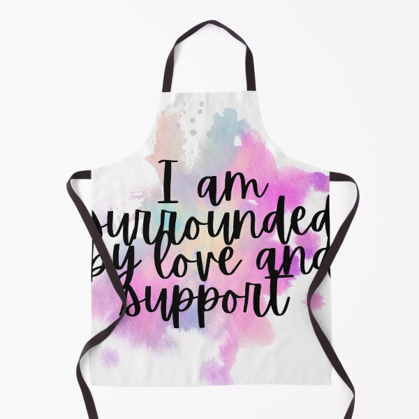 Item preview, Watercolor Mantra for Taurus - I am surrounded by love and support designed and sold by GreenStardust.