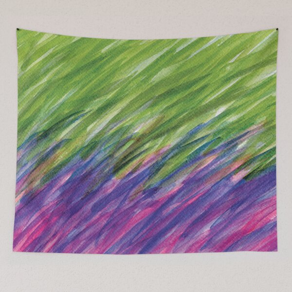 Item preview, Electric Blue Raspberry Fields designed and sold by Alexandria Levin.