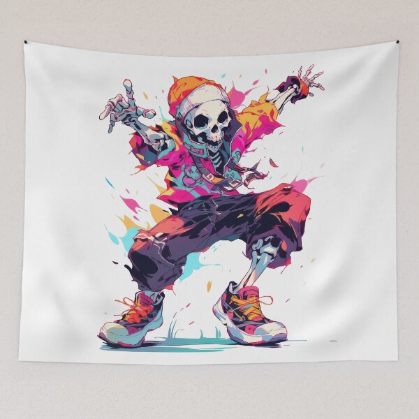 Item preview, Boney Boogie: Skeleton's Spectrum Shimmy designed and sold by KaleidoKiosk.