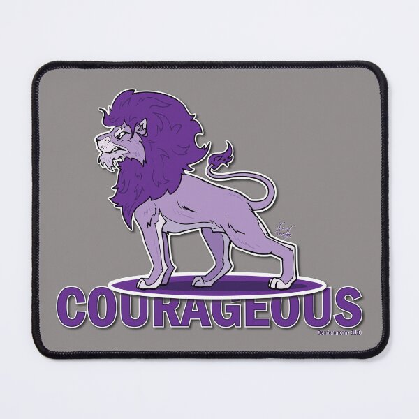 Item preview, Courageous Purple Lion designed and sold by JohnnyPraize.