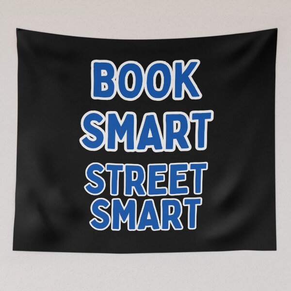 Item preview, Book Smart Street Smart designed and sold by Aestheticlanart.