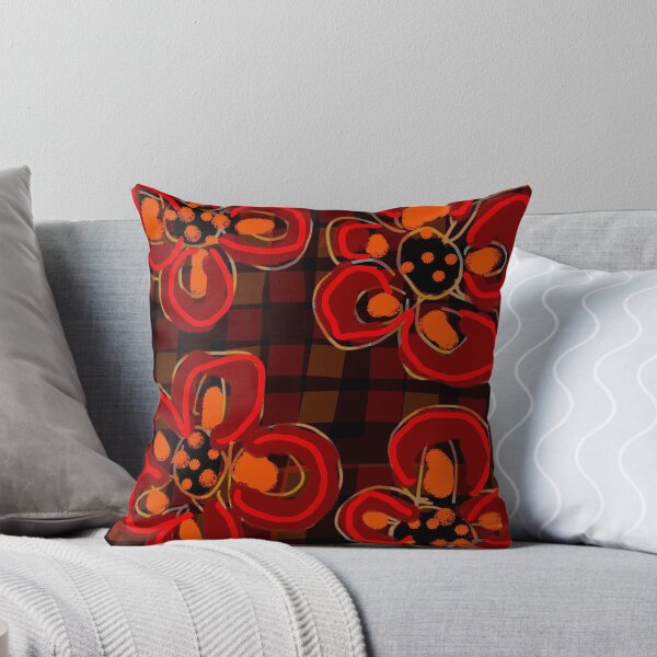 Item preview, Red flowers designed and sold by Antoniya Hristova.