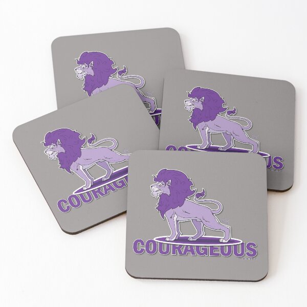 Item preview, Courageous Purple Lion designed and sold by JohnnyPraize.