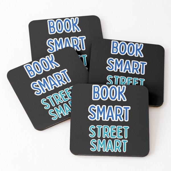 Item preview, Book Smart Street Smart Quote designed and sold by Aestheticlanart.