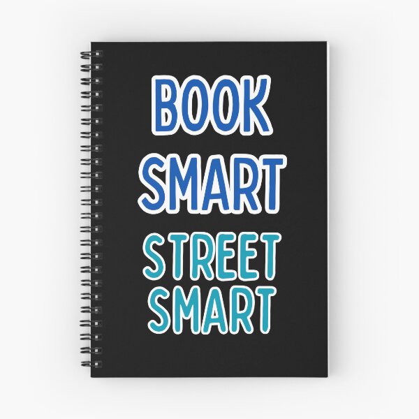 Item preview, Book Smart Street Smart Quote designed and sold by Aestheticlanart.