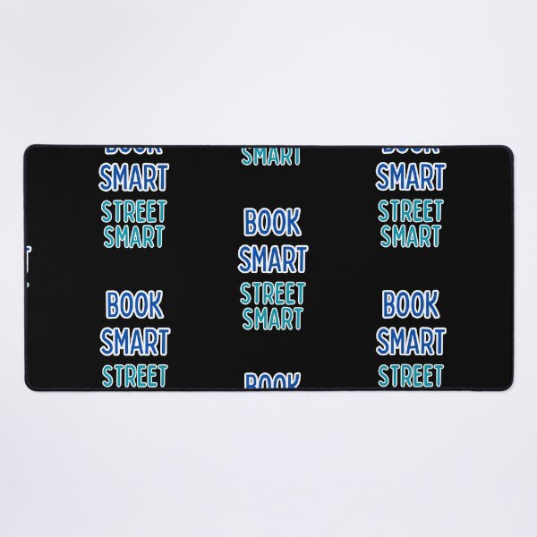 Item preview, Book Smart Street Smart Quote designed and sold by Aestheticlanart.
