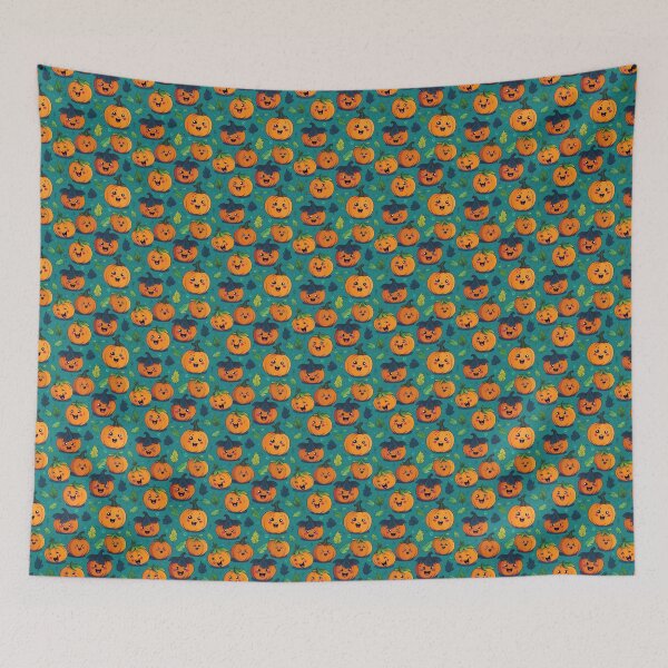 Item preview, Halloween Pumpkin Pattern Dizziness designed and sold by Vibria Pattern Studio.