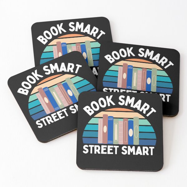 Item preview, Book Smart Street Smart Saying designed and sold by Aestheticlanart.