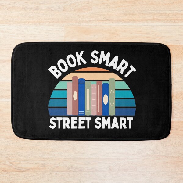 Item preview, Book Smart Street Smart Saying designed and sold by Aestheticlanart.