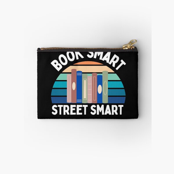 Item preview, Book Smart Street Smart Saying designed and sold by Aestheticlanart.