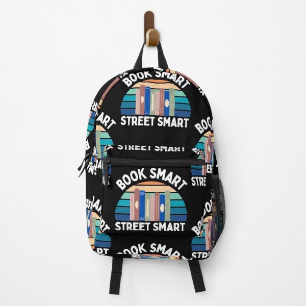 Item preview, Book Smart Street Smart Saying designed and sold by Aestheticlanart.