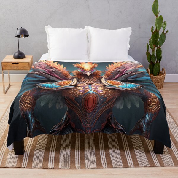 Item preview, "Feathered Rooster: Digital Art" designed and sold by Art-Vortex-fr.