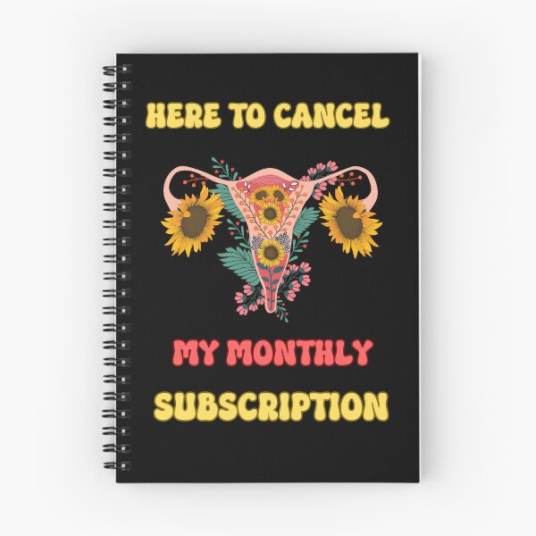 Item preview, Hysterectomy Here To Cancel My Monthly Subscription designed and sold by PiggyBoxer.