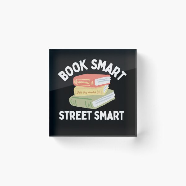 Item preview, Book Smart Street Smart designed and sold by Aestheticlanart.