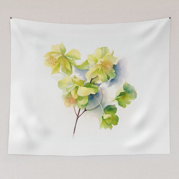 Item preview, Linden Flowers - Watercolor Illustration - Digital Art designed and sold by SeraphimDesigns.