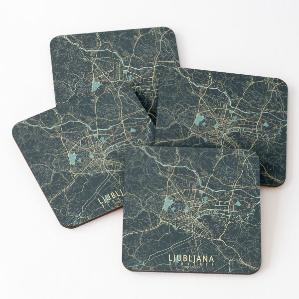 Item preview, Ljubljana City Map of Slovenia - Summer designed and sold by deMAP.