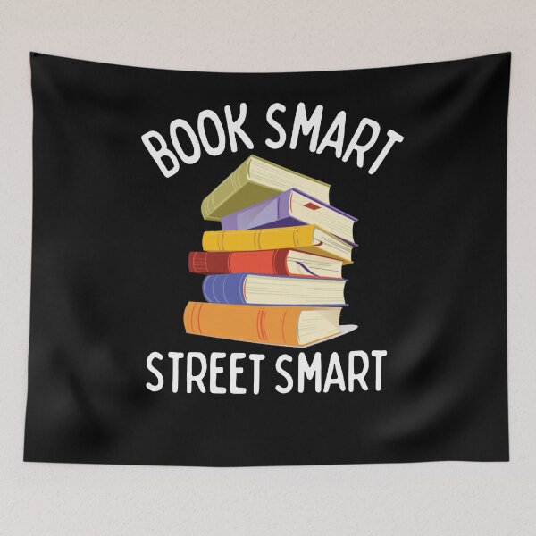 Item preview, Book Smart Street Smart designed and sold by Aestheticlanart.