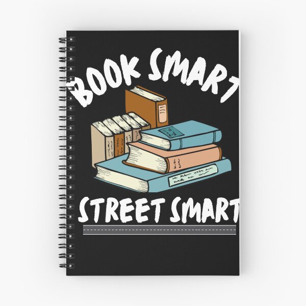 Item preview, Book Smart Street Smart quotes designed and sold by Aestheticlanart.