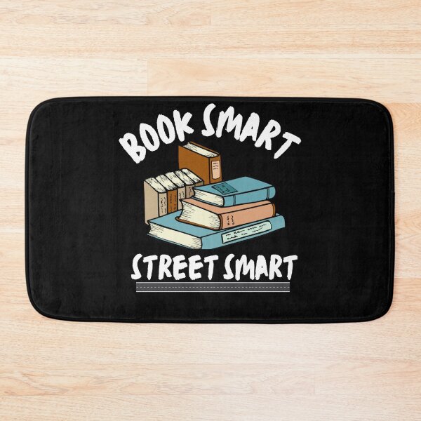 Item preview, Book Smart Street Smart quotes designed and sold by Aestheticlanart.