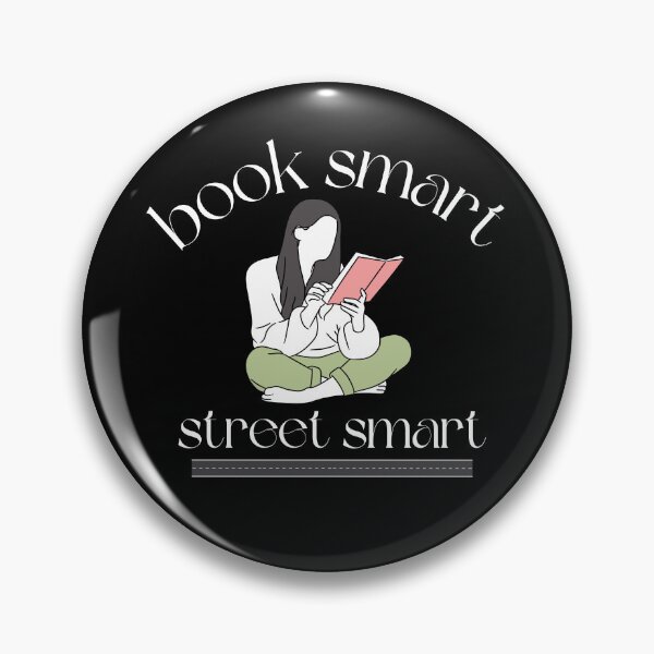Item preview, Book Smart Street Smart Girl designed and sold by Aestheticlanart.