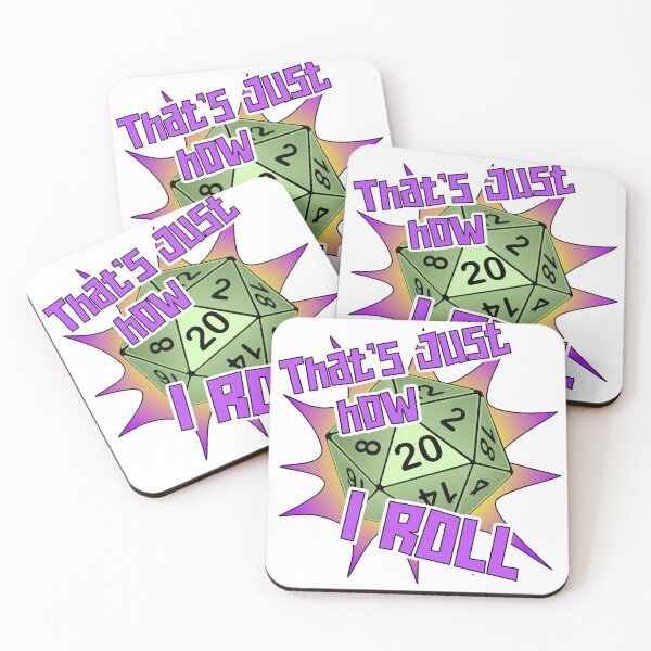 Item preview, D20 that’s just how I roll designed and sold by PurpleCowStudio.