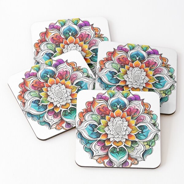 Item preview, Colorful Lotus Bloom designed and sold by D-Dreamweaver.
