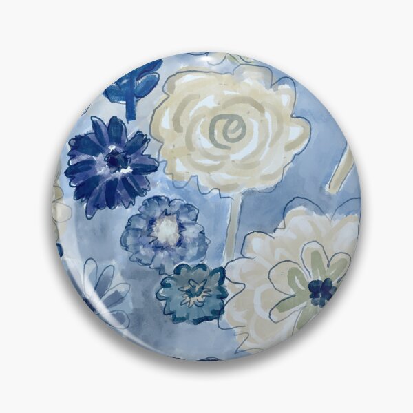 Item preview, Floral Blues designed and sold by Leanne Morin.