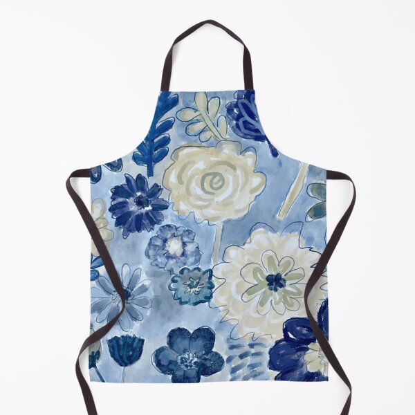 Item preview, Floral Blues designed and sold by Leanne Morin.