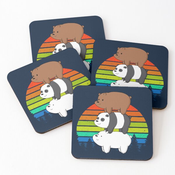 Item preview, Retro We Bare Bears designed and sold by karamram.