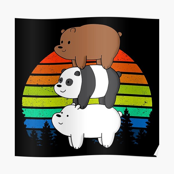 We Bare Bears Poster for Sale by HERSHE5