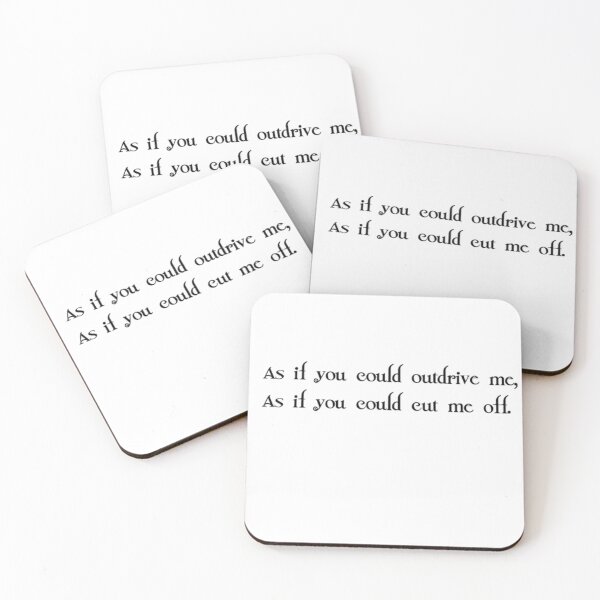 Item preview, As if You Could Outdrive Me Bumper  designed and sold by lindsalexandra.