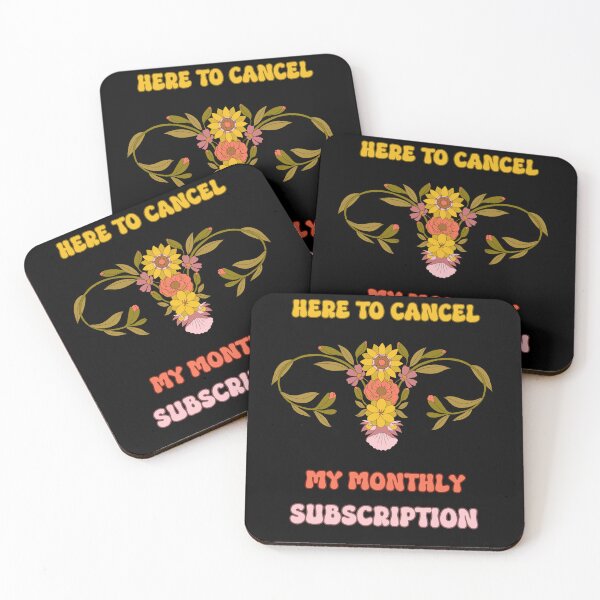 Item preview, Hysterectomy Here To Cancel My Monthly Subscription designed and sold by PiggyBoxer.