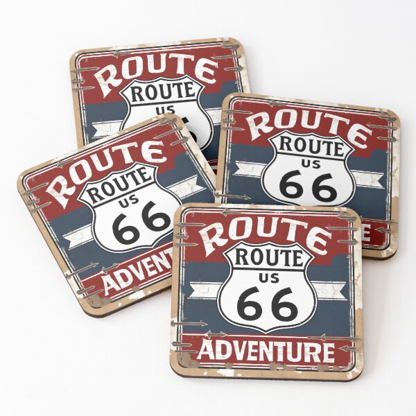 Item preview, "Route 66 Retro Ride" designed and sold by Eandbeyond.