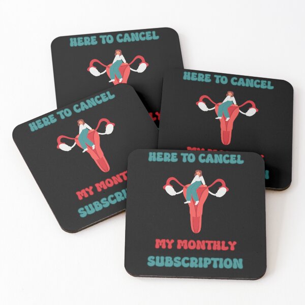 Item preview, Hysterectomy Here To Cancel My Monthly Subscription designed and sold by PiggyBoxer.