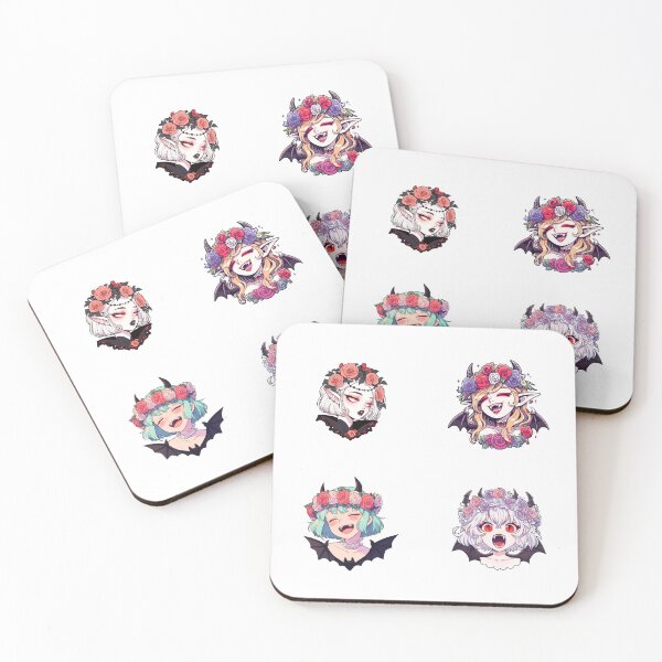 Item preview, Vampires Wearing Flower Crowns pack designed and sold by ZenEverAI.