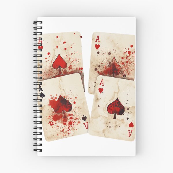 Item preview, Four Aces With Red Over Them designed and sold by Bibby22.
