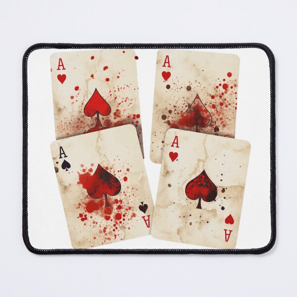 Item preview, Four Aces With Red Over Them designed and sold by Bibby22.
