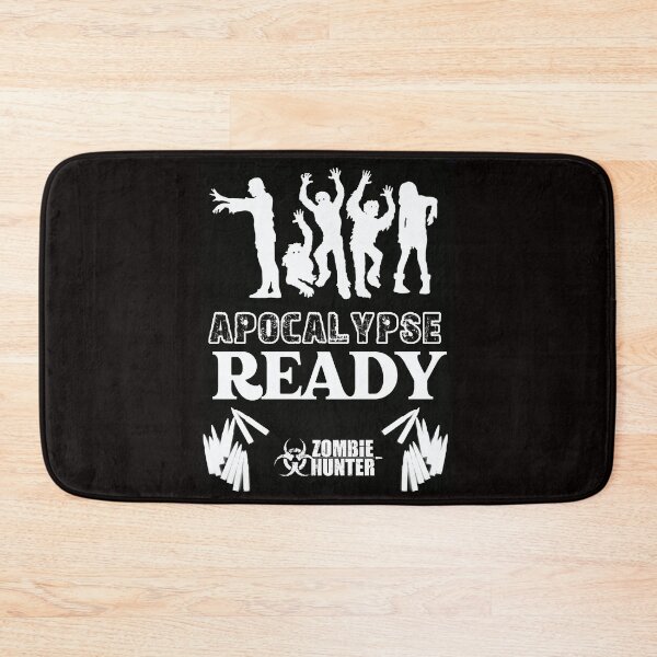 Item preview, Apocalypse Ready Zombie Hunter designed and sold by gleefulme.