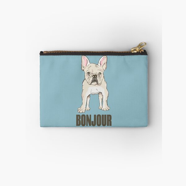 Item preview, French Bulldog Bonjour designed and sold by piedaydesigns.