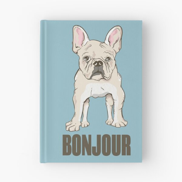 Item preview, French Bulldog Bonjour designed and sold by piedaydesigns.