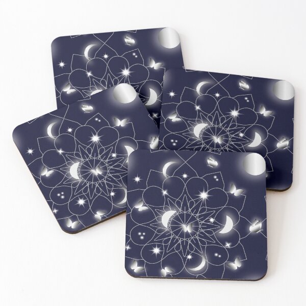 Item preview,  Whimsigothic Moon and Butterflies designed and sold by mixMixtli.