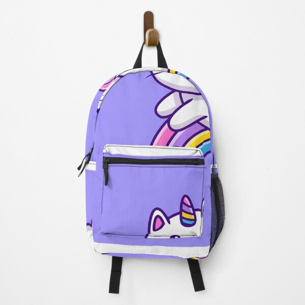 Item preview, "Paws and Dreams: Cute Cat Unicorn Flying Cartoon Illustration" designed and sold by hjian8219.